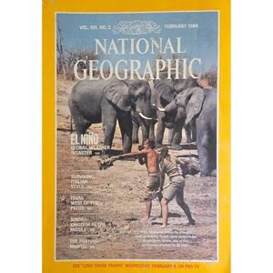 National Geographic Magazine February 1984
